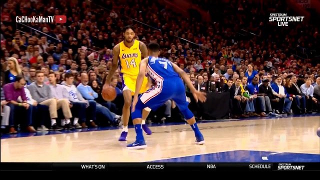 December 7, 2017 - Lakers vs. 76ers - 1st Half Team Highlights