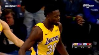 December 7, 2017 - Lakers vs. 76ers - 4th Quarter Team Highlights