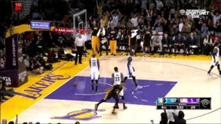 November 28, 2014 - Timberwolves vs. Lakers - Nick Young Back To Back Dunks