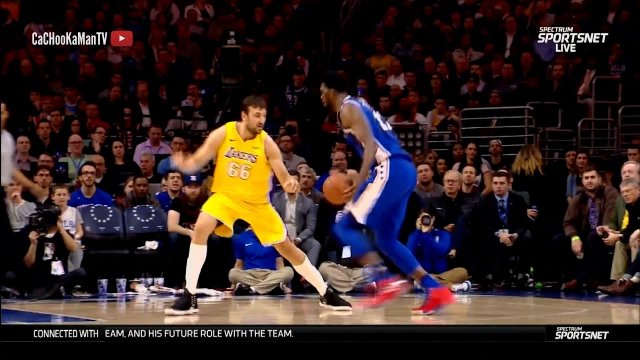 December 7, 2017 - Lakers vs. 76ers - 2nd Half Team Highlights