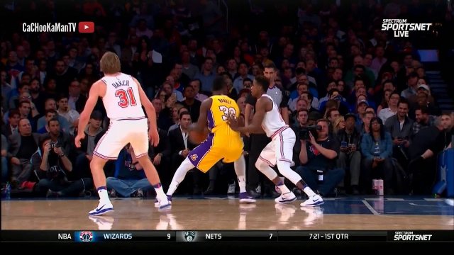 December 12, 2017 - Lakers vs. Knicks - 2nd Quarter Team Highlights