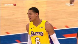 December 12, 2017 - Lakers vs. Knicks - 1st Half Team Highlights
