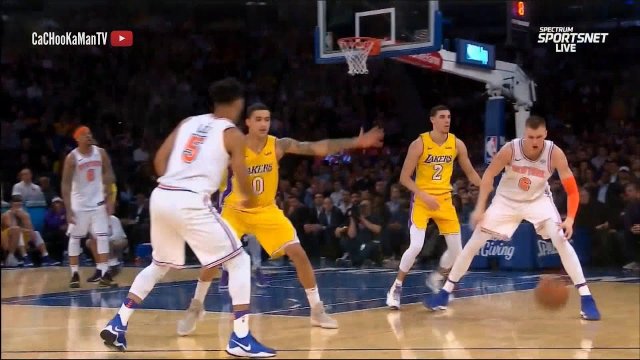 December 12, 2017 - Lakers vs. Knicks - 4th Quarter Team Highlights