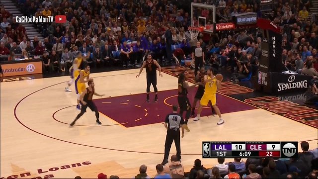 December 14, 2017 - Lakers vs. Cavaliers - 1st Quarter Team Highlights