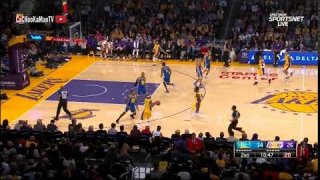 December 18, 2017 - Warriors vs. Lakers - 1st Half Team Highlights