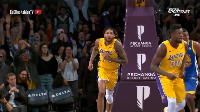 December 18, 2017 - Warriors vs. Lakers - 2nd Half Team Highlights