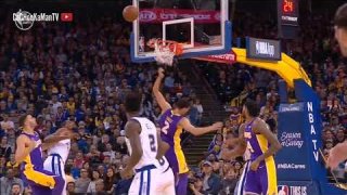 December 22, 2017 - Lakers vs. Warriors - 2nd Quarter Team Highlights
