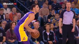 December 22, 2017 - Lakers vs. Warriors - 1st Half Team Highlights