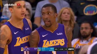 December 22, 2017 - Lakers vs. Warriors - 4th Quarter Team Highlights