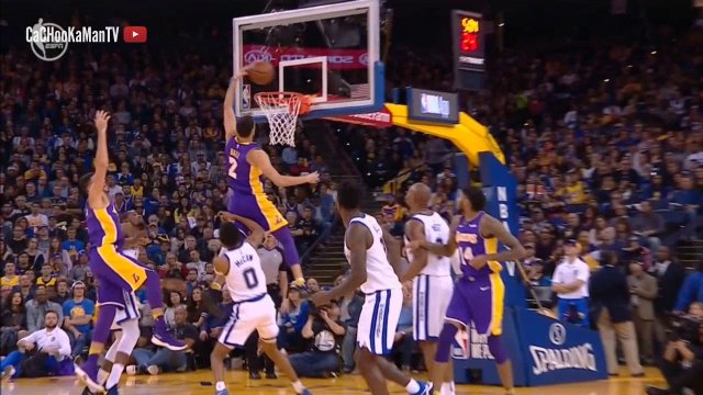 December 22, 2017 - Lakers vs. Warriors - Lonzo Ball Highlights