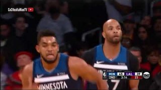 December 25, 2017 - Timberwolves vs. Lakers - Team Highlights