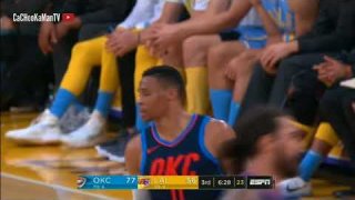 January 3, 2018 - Thunder vs. Lakers - 3rd Quarter Team Highlights