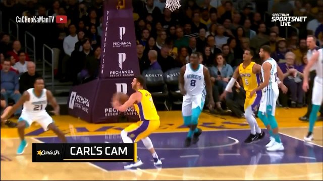January 5, 2018 - Hornets vs. Lakers - 2nd Quarter Team Highlights