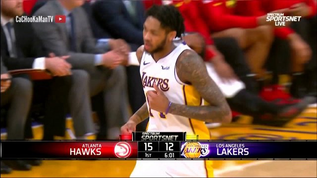 January 7, 2018 - Hawks vs. Lakers - 1st Quarter Team Highlights