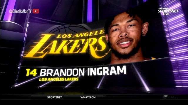 January 7, 2018 - Hawks vs. Lakers - 3rd Quarter Team Highlights