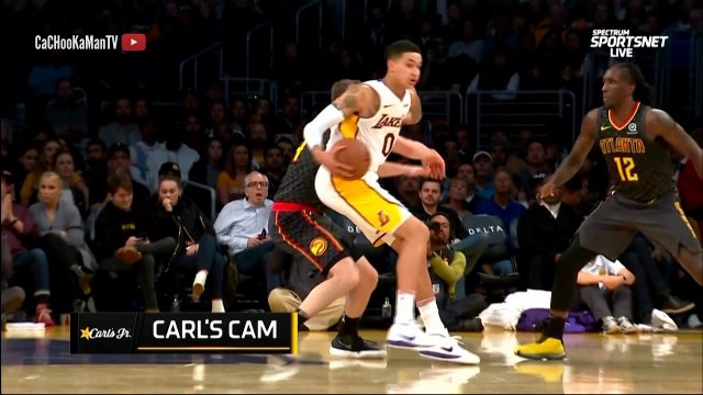January 7, 2018 - Hawks vs. Lakers - 2nd Half Team Highlights