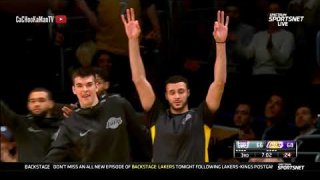 January 9, 2018 - Kings vs. Lakers - 3rd Quarter Team Highlights