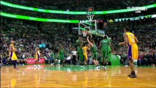 December 5, 2014 - Lakers vs. Celtics - Jeremy Lin Buzzer Beating Drive To End The Half