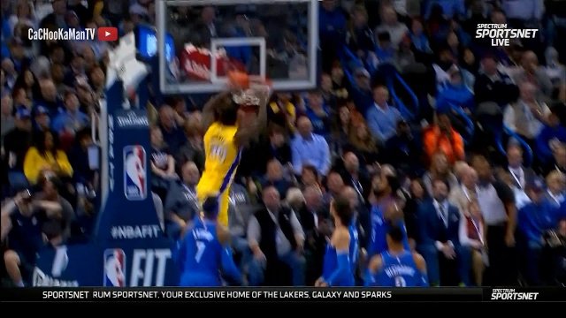 January 17, 2018 - Lakers vs. Thunder - 3rd Quarter Team Highlights