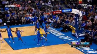 January 17, 2018 - Lakers vs. Thunder - 2nd Half Team Highlights