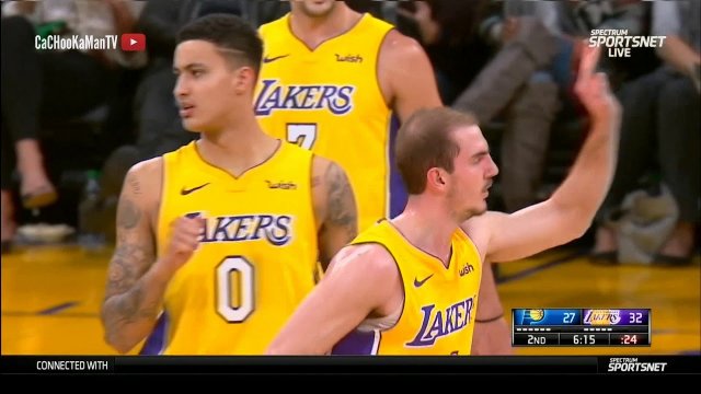 January 19, 2018 - Pacers vs. Lakers - 2nd Quarter Team Highlights