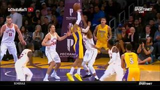 January 19, 2018 - Pacers vs. Lakers - 3rd Quarter Team Highlights