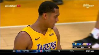 January 19, 2018 - Pacers vs. Lakers - Jordan Clarkson 4 Point Play