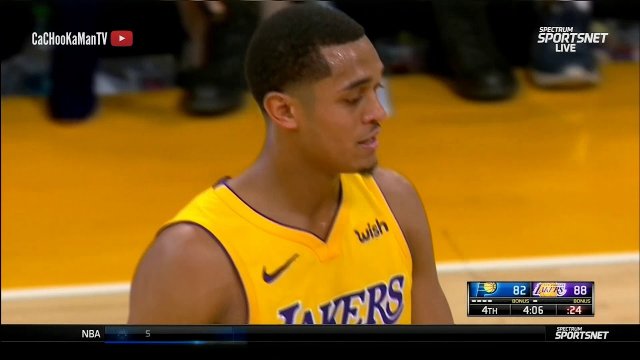 January 19, 2018 - Pacers vs. Lakers - 4th Quarter Team Highlights