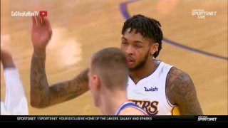 January 21, 2018 - Knicks vs. Lakers - 2nd Quarter Team Highlights
