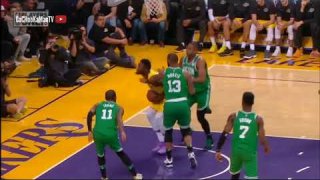 January 23, 2018 - Celtics vs. Lakers - 3rd Quarter Team Highlights