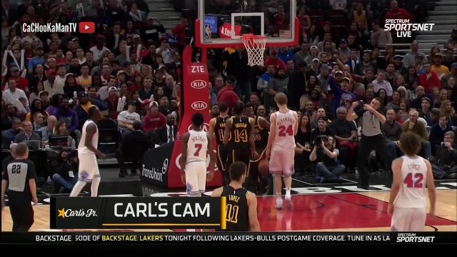 January 26, 2018 - Lakers vs. Bulls - 1st Quarter Team Highlights