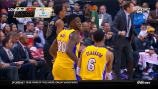 January 28, 2018 - Lakers vs. Raptors - 2nd Quarter Team Highlights