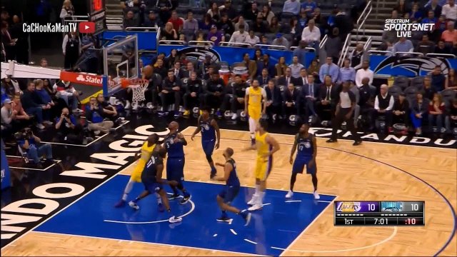 January 31, 2018 - Lakers vs. Magic - 1st Quarter Team Highlights