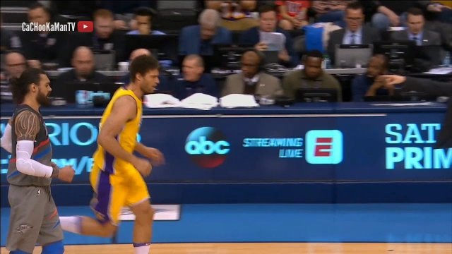 February 4, 2018 - Lakers vs. Thunder - 1st Quarter Team Highlights
