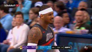 February 4, 2018 - Lakers vs. Thunder - 2nd Half Team Highlights