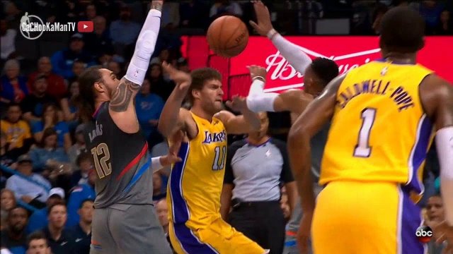 February 4, 2018 - Lakers vs. Thunder - Team Highlights