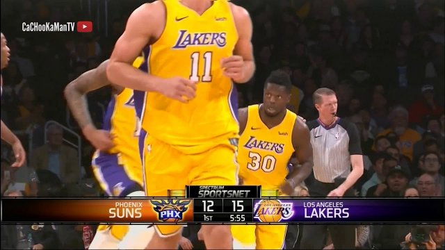 February 6, 2018 - Suns vs. Lakers - 1st Quarter Team Highlights