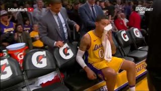 February 6, 2018 - Suns vs. Lakers - Kyle Kuzma Driving Dunk