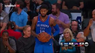 February 8, 2018 - Thunder vs. Lakers - 4th Quarter Team Highlights