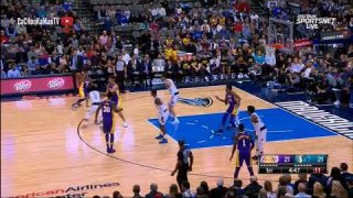 February 10, 2018 - Lakers vs. Mavericks - Isaiah Thomas Scores His First Points As A Laker