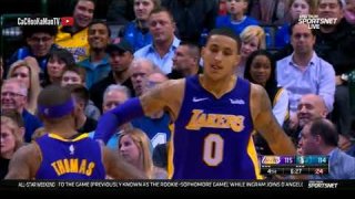 February 10, 2018 - Lakers vs. Mavericks - 4th Quarter Team Highlights