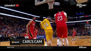 February 14, 2018 - Lakers vs. Pelicans - 3rd Quarter Team Highlights
