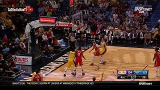 February 14, 2018 - Lakers vs. Pelicans - 4th Quarter Team Highlights