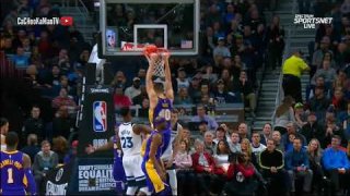 February 15, 2018 - Lakers vs. Timberwolves - 1st Half Team Highlights