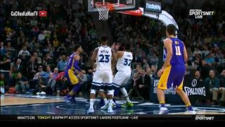 February 15, 2018 - Lakers vs. Timberwolves - 3rd Quarter Team Highlights