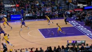 February 24, 2018 - Lakers vs. Kings - 1st Half Team Highlights
