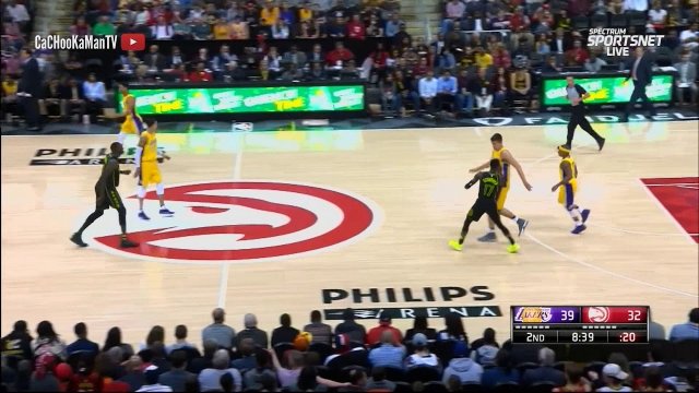 February 26, 2018 - Lakers vs. Hawks - 2nd Quarter Team Highlights