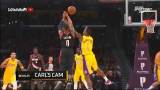 March 5, 2018 - Trail Blazers vs. Lakers - 1st Quarter Team Highlights