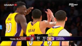 March 5, 2018 - Trail Blazers vs. Lakers - 2nd Half Team Highlights