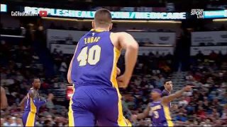 March 22, 2018 - Lakers vs. Pelicans - 1st Half Team Highlights